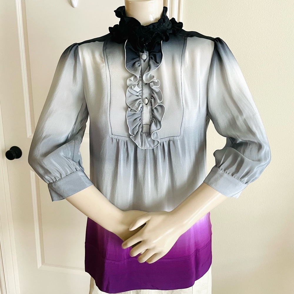 NWOT  Harold’s Silk  Blouse S